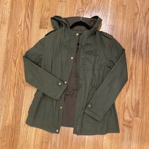 Army Green Cargo Jacket